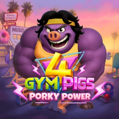 4 Gym Pigs - Porky Power game tile