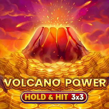 Volcano Power - Hold & Hit 3x3 game tile